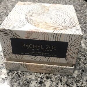 RACHEL ZOE Neroli Bergamot SOY BLEND 8.5oz CANDLE NEW